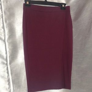 Lily White Pencil Skirt